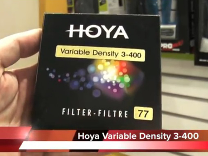 Η νέα σειρά φίλτρων Hoya Variable Density 3-400 στη Photovision 2013