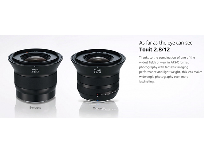 Η νέα σειρά φακών της Carl Zeiss για E-mount και Χ-mount θα λέγεται “Touit”