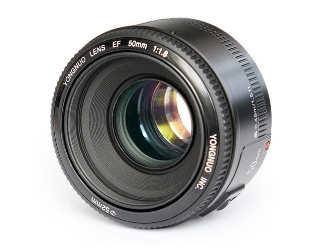 H Yongnuo “αντιγράφει” και τον Canon EF 50mm f/1.8 II