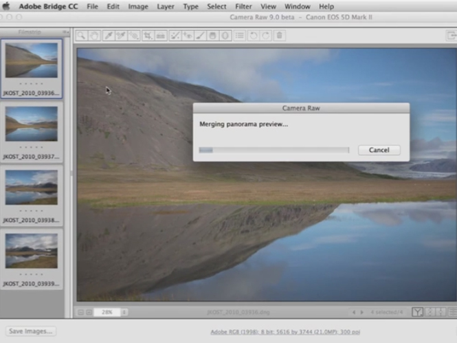 Δημιουργήστε πανοραμικές εικόνες με το νέο Adobe Camera Raw