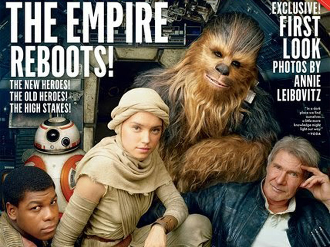 H Annie Leibovitz φωτογραφίζει τους πρωταγωνιστές των Star Wars