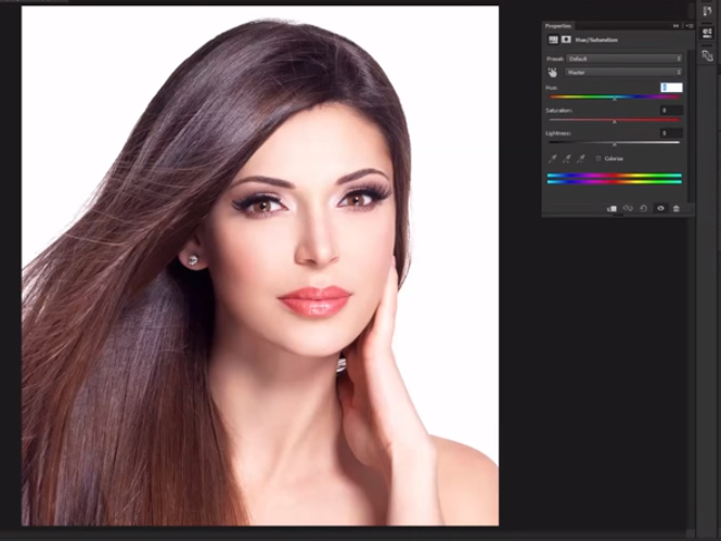 Αλλάξτε το χρώμα των μαλλιών στο Adobe Photoshop με 3 διαφορετικές μεθόδους