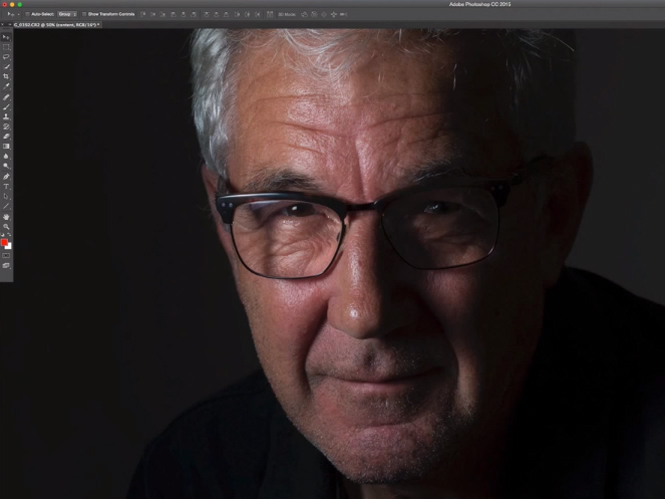 Αφαιρώντας σκιές από πρόσωπο με το Adobe Photoshop