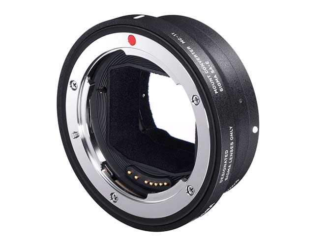 Αναβάθμιση για τον adapter SIGMA MOUNT CONVERTER MC-11 για χρήση Canon, SIGMA φακών σε Sony E-mount