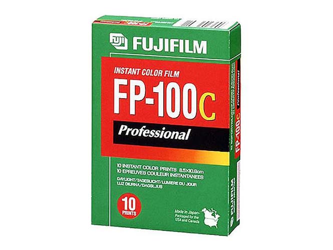 Fujifilm: Τίτλοι τέλους για το έγχρωμο instant film Fujifilm FP-100C