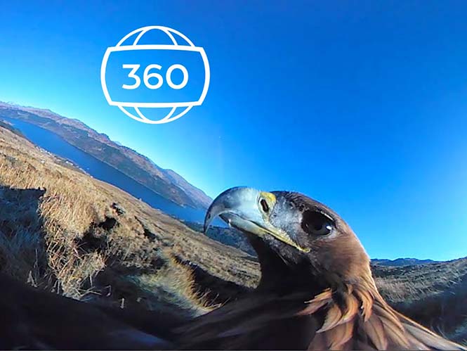 Πετάξτε με ένα αετό και δείτε τον κόσμο σε 360 μοίρες
