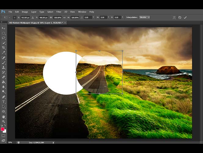 Adobe Photoshop εργαλεία #2: Marquee tools