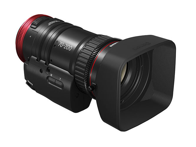 H Canon παρουσιάζει τον νέο φακό Canon CN-E70-200mm T4.4 L IS KAS S