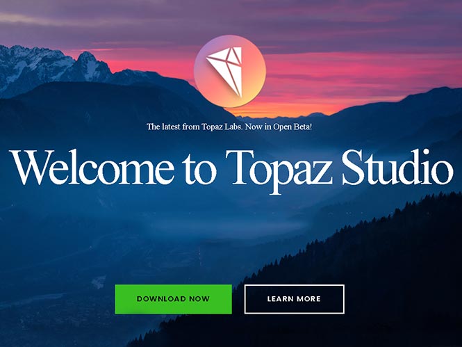 Topaz Studio Beta: Δοκιμάστε Δωρεάν το νέο λογισμικό επεξεργασίας φωτογραφιών