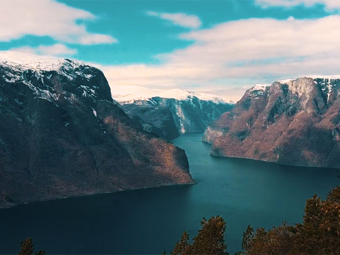 Τα φιόρδ της Νορβηγίας σε ένα video από drone