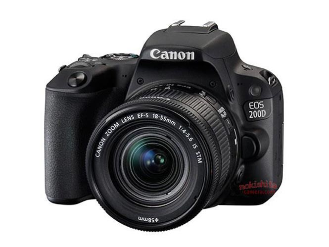 Αυτή είναι η Canon EOS 200D, ανακοινώνεται σύντομα