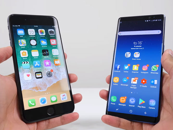 Apple iPhone 8 Plus εναντίον Samsung Galaxy Note 8, ποιο έχει καλύτερη κάμερα;