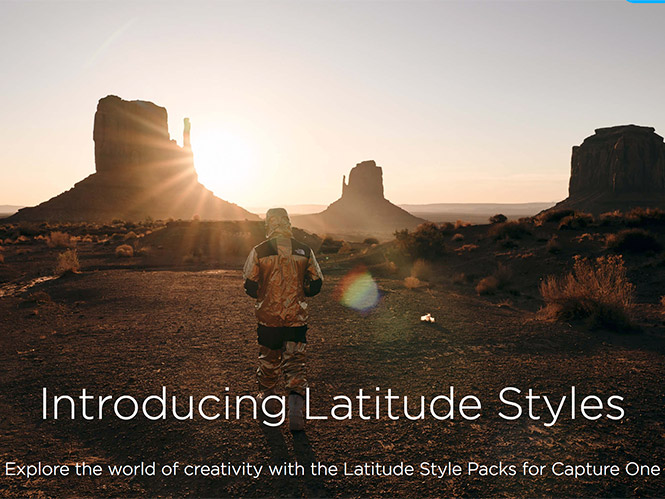 Η Phase One παρουσιάζει τα Capture One Latitude Style Packs