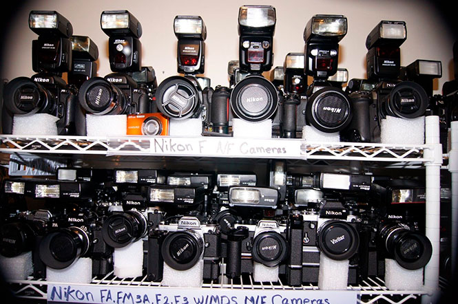 Τεράστια συλλογή φωτογραφικών μηχανών και φακών στο ebay με τιμή στα 56.000 ευρώ