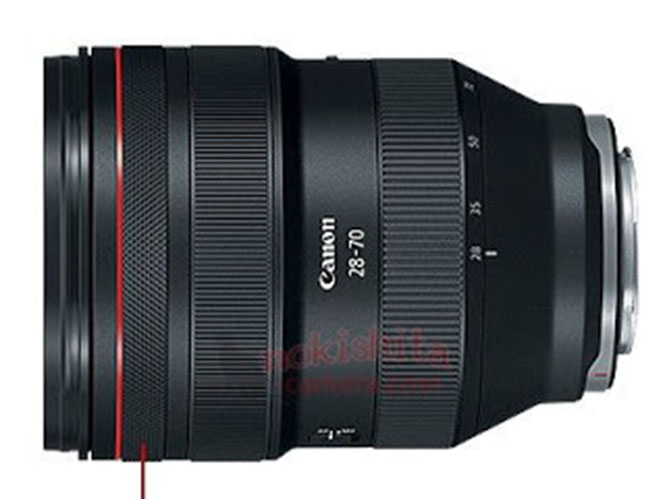 Τα στοιχεία για τους 4 πρώτους φακούς του συστήματος Canon EOS R