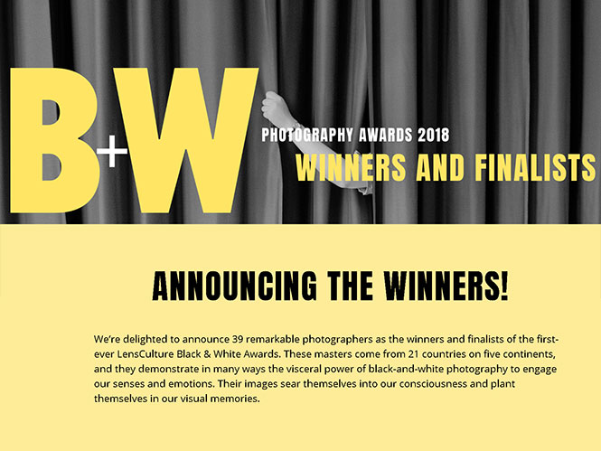 Αυτοί είναι οι νικητές του διαγωνισμού Black & White Awards της LensCulture!