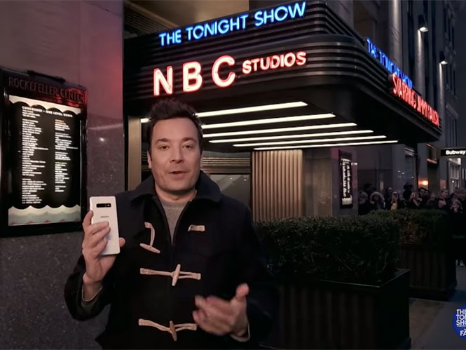 The Tonight Show Starring Jimmy Fallon: Γυρίστηκε με το Samsung Galaxy S10+