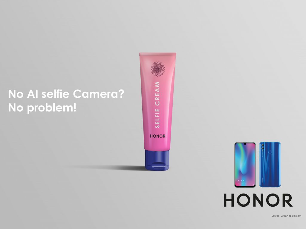 Η HONOR λανσάρει την πρώτη κρέμα προσώπου Selfie Cream!
