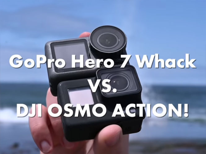 Τα πρώτα συγκριτικά τεστ ανάμεσα σε DJI Osmo Action και GoPro Hero7 Black
