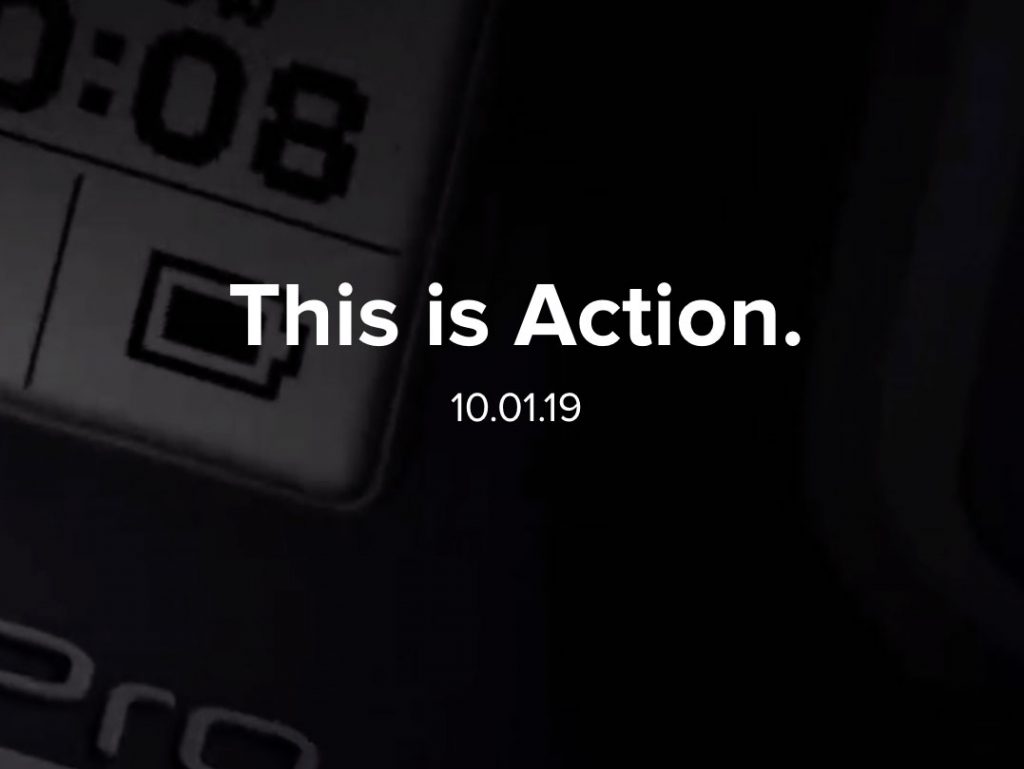 Επίσημο Teaser, στις 1 Οκτωβρίου η ανακοίνωση των GoPro Hero8 και Max