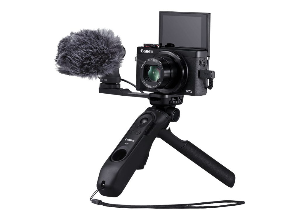 Canon: Νέο τριπόδι-grip και μικρόφωνο για vloggers και βιντεογράφους