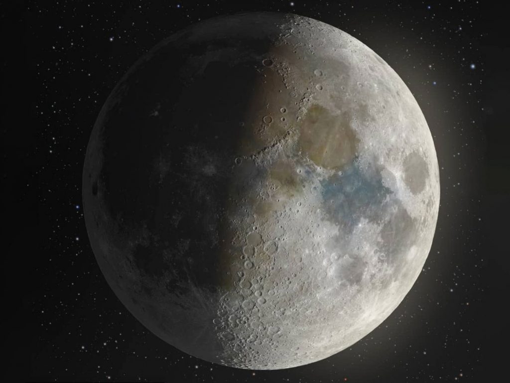 Αυτή η λεπτομερής εικόνα της Σελήνης είναι προϊόν σύνθεσης 100.000 φωτογραφιών!